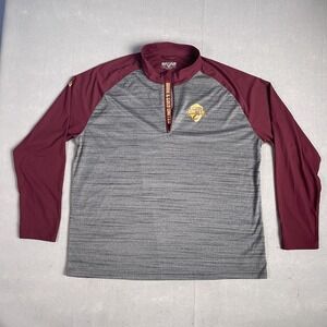 Levelwear Cleveland Cavaliers‎ Wine & Gold United 1/4 Zip XXL Athletic Pullover